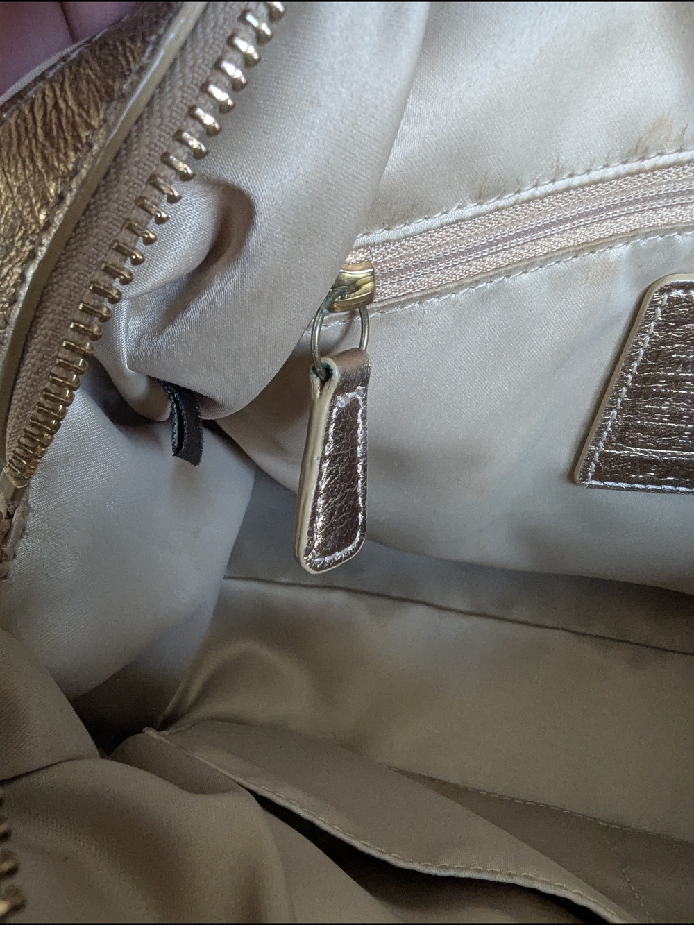 Vintage Y2K-era Coach Pink Gold Patchwork Satchel (Style Numbe - Picture 11 of 14